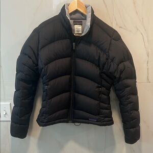 Vintage PATAGONIA Down Fill Puffer Jacket Black Women’s Small
